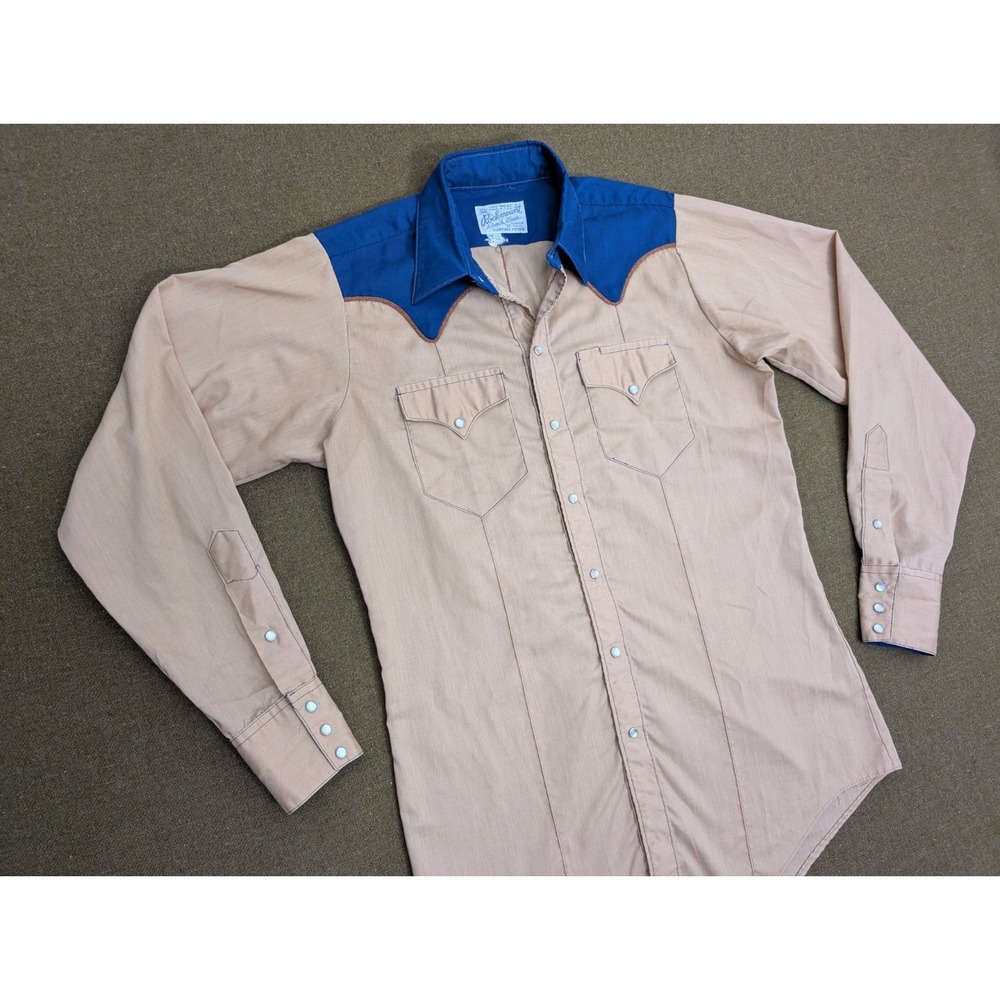 Rockmount Ranch Wear Tru West Shirt Bald Eagle Embroidered - Pearl Snaps No Size